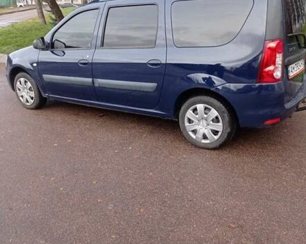 Синий Дачия Логан, объемом двигателя 1.6 л и пробегом 195 тыс. км за 6800 $, фото 2 на Automoto.ua