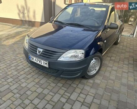 Синий Дачия Логан, объемом двигателя 1.15 л и пробегом 212 тыс. км за 4800 $, фото 2 на Automoto.ua