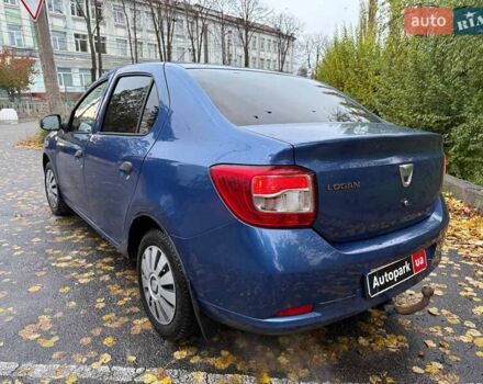 Синій Дачія Logan, об'ємом двигуна 1.2 л та пробігом 210 тис. км за 4990 $, фото 6 на Automoto.ua