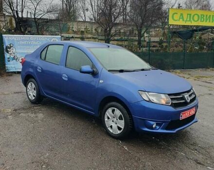 Синий Дачия Логан, объемом двигателя 1.2 л и пробегом 130 тыс. км за 6950 $, фото 2 на Automoto.ua