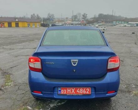 Синий Дачия Логан, объемом двигателя 1.2 л и пробегом 130 тыс. км за 6950 $, фото 8 на Automoto.ua