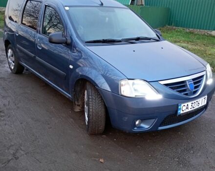 Синий Дачия Логан, объемом двигателя 1.4 л и пробегом 249 тыс. км за 3700 $, фото 7 на Automoto.ua