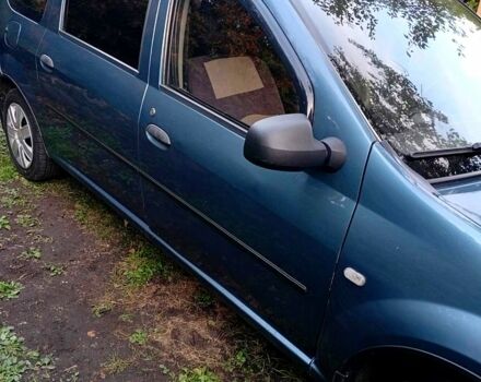 Синій Дачія Logan, об'ємом двигуна 1.6 л та пробігом 155 тис. км за 4300 $, фото 7 на Automoto.ua