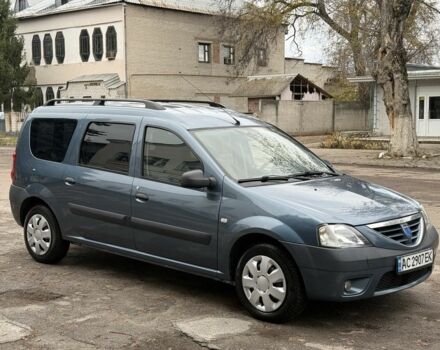 Синий Дачия Логан, объемом двигателя 1.6 л и пробегом 163 тыс. км за 5500 $, фото 6 на Automoto.ua