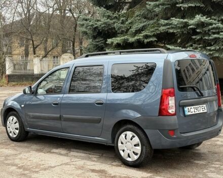 Синий Дачия Логан, объемом двигателя 1.6 л и пробегом 163 тыс. км за 5500 $, фото 3 на Automoto.ua
