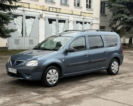 Синий Дачия Логан, объемом двигателя 1.6 л и пробегом 163 тыс. км за 5500 $, фото 2 на Automoto.ua