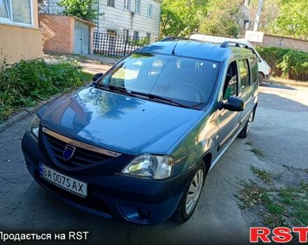 Синий Дачия Логан, объемом двигателя 1.6 л и пробегом 192 тыс. км за 4800 $, фото 1 на Automoto.ua