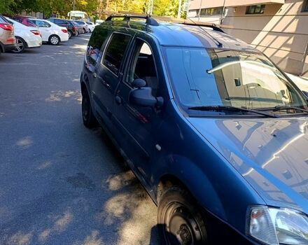 Синий Дачия Логан, объемом двигателя 1.6 л и пробегом 265 тыс. км за 5150 $, фото 4 на Automoto.ua