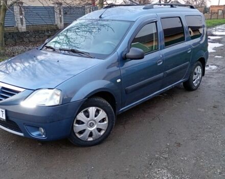 Синий Дачия Логан, объемом двигателя 1.4 л и пробегом 249 тыс. км за 3700 $, фото 6 на Automoto.ua