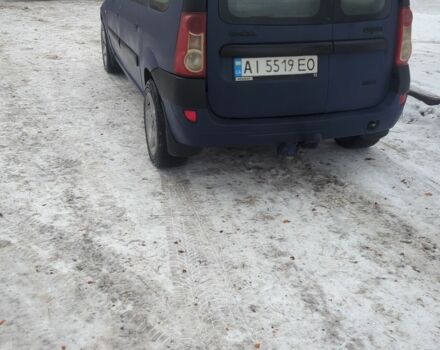 Синий Дачия Логан, объемом двигателя 1.6 л и пробегом 215 тыс. км за 4051 $, фото 2 на Automoto.ua