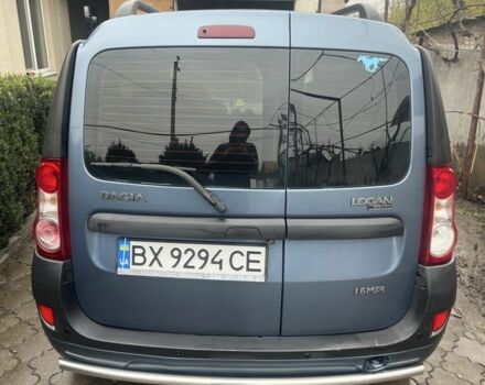 Синій Дачія Logan, об'ємом двигуна 1.6 л та пробігом 275 тис. км за 5350 $, фото 2 на Automoto.ua