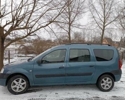 Синій Дачія Logan, об'ємом двигуна 1.6 л та пробігом 312 тис. км за 5850 $, фото 2 на Automoto.ua