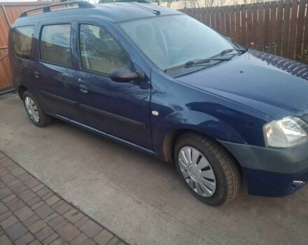 Синій Дачія Logan, об'ємом двигуна 1.6 л та пробігом 188 тис. км за 4500 $, фото 2 на Automoto.ua