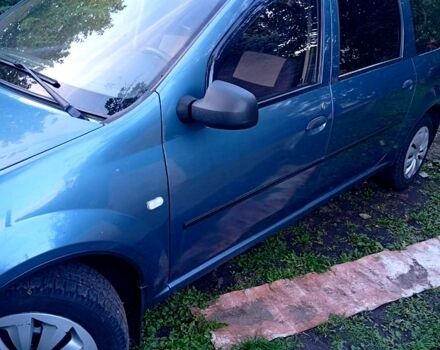 Синій Дачія Logan, об'ємом двигуна 1.6 л та пробігом 155 тис. км за 4300 $, фото 5 на Automoto.ua