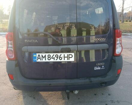 Синий Дачия Логан, объемом двигателя 1.5 л и пробегом 180 тыс. км за 4000 $, фото 2 на Automoto.ua