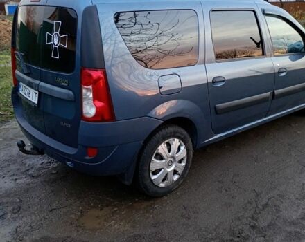 Синий Дачия Логан, объемом двигателя 1.4 л и пробегом 249 тыс. км за 3700 $, фото 11 на Automoto.ua