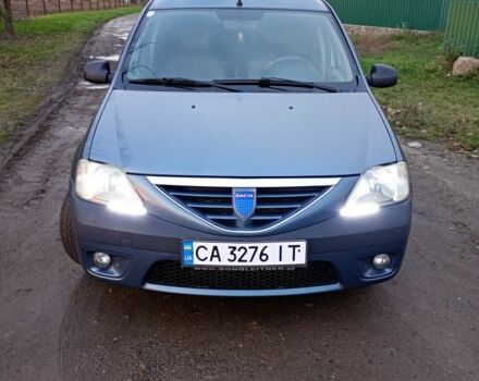 Синий Дачия Логан, объемом двигателя 1.4 л и пробегом 249 тыс. км за 3700 $, фото 9 на Automoto.ua