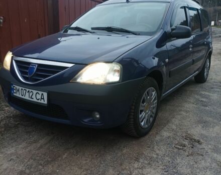 Синий Дачия Логан, объемом двигателя 1.6 л и пробегом 262 тыс. км за 4500 $, фото 6 на Automoto.ua