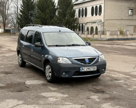 Синий Дачия Логан, объемом двигателя 1.6 л и пробегом 163 тыс. км за 5500 $, фото 1 на Automoto.ua