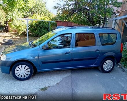 Синий Дачия Логан, объемом двигателя 1.6 л и пробегом 192 тыс. км за 4800 $, фото 7 на Automoto.ua