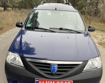 Синий Дачия Логан, объемом двигателя 1.6 л и пробегом 185 тыс. км за 4850 $, фото 3 на Automoto.ua