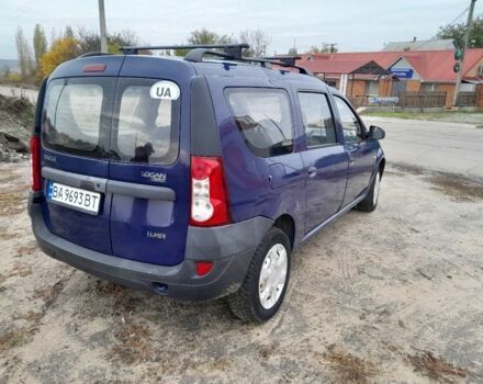Синий Дачия Логан, объемом двигателя 1.4 л и пробегом 191 тыс. км за 3900 $, фото 5 на Automoto.ua