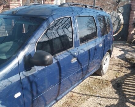 Синий Дачия Логан, объемом двигателя 1.6 л и пробегом 155 тыс. км за 4500 $, фото 7 на Automoto.ua