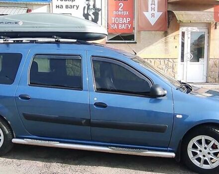 Синий Дачия Логан, объемом двигателя 1.6 л и пробегом 225 тыс. км за 6100 $, фото 3 на Automoto.ua