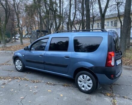 Синий Дачия Логан, объемом двигателя 1.6 л и пробегом 215 тыс. км за 3900 $, фото 5 на Automoto.ua