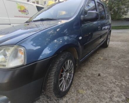 Синий Дачия Логан, объемом двигателя 1.6 л и пробегом 410 тыс. км за 5600 $, фото 7 на Automoto.ua