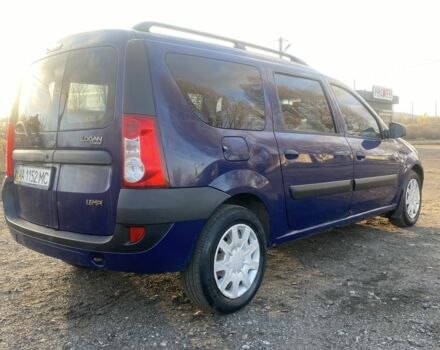 Синий Дачия Логан, объемом двигателя 1.6 л и пробегом 314 тыс. км за 3199 $, фото 4 на Automoto.ua