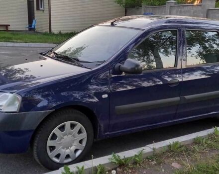 Синий Дачия Логан, объемом двигателя 1.6 л и пробегом 165 тыс. км за 5000 $, фото 1 на Automoto.ua