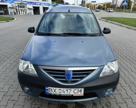 Синий Дачия Логан, объемом двигателя 1.6 л и пробегом 250 тыс. км за 3300 $, фото 1 на Automoto.ua