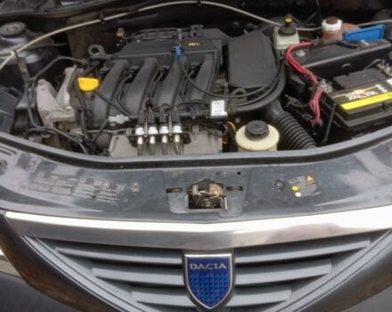 Синий Дачия Логан, объемом двигателя 1.6 л и пробегом 214 тыс. км за 6200 $, фото 5 на Automoto.ua