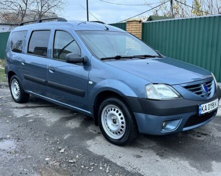 Синий Дачия Логан, объемом двигателя 1.6 л и пробегом 144 тыс. км за 6100 $, фото 2 на Automoto.ua
