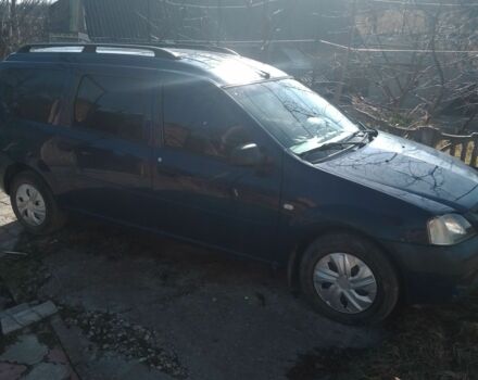 Синий Дачия Логан, объемом двигателя 1.6 л и пробегом 155 тыс. км за 4500 $, фото 1 на Automoto.ua