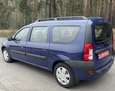 Синий Дачия Логан, объемом двигателя 1.6 л и пробегом 185 тыс. км за 4850 $, фото 11 на Automoto.ua