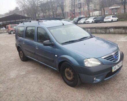 Синій Дачія Logan, об'ємом двигуна 1.6 л та пробігом 528 тис. км за 3500 $, фото 1 на Automoto.ua