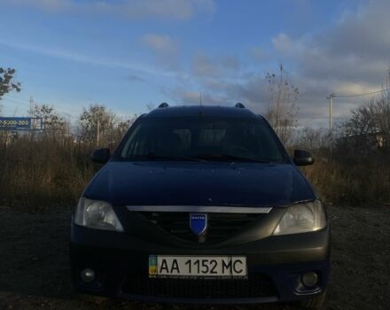 Синий Дачия Логан, объемом двигателя 1.6 л и пробегом 314 тыс. км за 3199 $, фото 3 на Automoto.ua