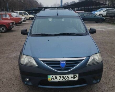 Синій Дачія Logan, об'ємом двигуна 1.6 л та пробігом 528 тис. км за 3500 $, фото 2 на Automoto.ua