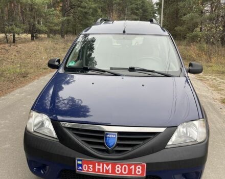 Синий Дачия Логан, объемом двигателя 1.6 л и пробегом 185 тыс. км за 4850 $, фото 1 на Automoto.ua
