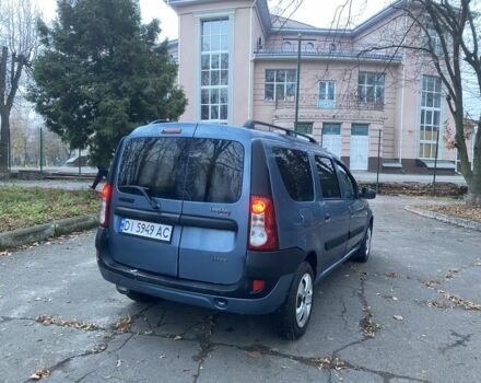 Синий Дачия Логан, объемом двигателя 1.6 л и пробегом 215 тыс. км за 3900 $, фото 3 на Automoto.ua