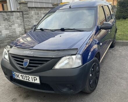 Синий Дачия Логан, объемом двигателя 1.4 л и пробегом 320 тыс. км за 4400 $, фото 1 на Automoto.ua