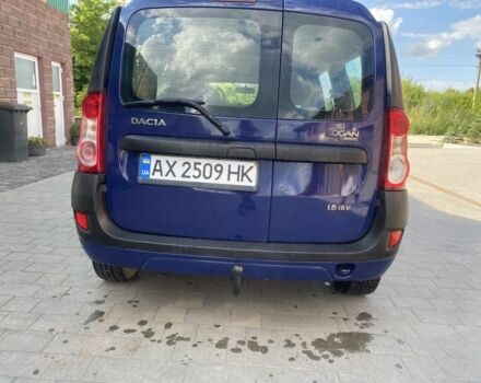 Синий Дачия Логан, объемом двигателя 1.6 л и пробегом 315 тыс. км за 4600 $, фото 4 на Automoto.ua