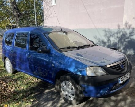 Дачия Логан 2008 в Могилев-Подольском на Automoto.ua Синий Дачия Логан, объемом двигателя 1.6 л и пробегом 296 тыс. км за 3100 $, фото 2 на Automoto.ua