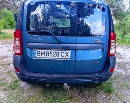 Синий Дачия Логан, объемом двигателя 1.6 л и пробегом 235 тыс. км за 5400 $, фото 7 на Automoto.ua