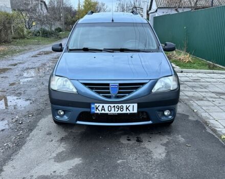 Синий Дачия Логан, объемом двигателя 1.6 л и пробегом 144 тыс. км за 6100 $, фото 1 на Automoto.ua