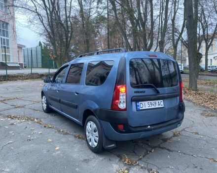 Синий Дачия Логан, объемом двигателя 1.6 л и пробегом 215 тыс. км за 3900 $, фото 4 на Automoto.ua