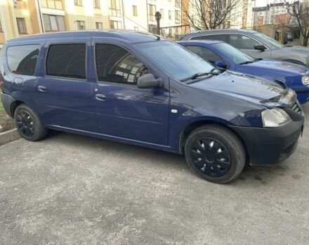 Синий Дачия Логан, объемом двигателя 1.4 л и пробегом 320 тыс. км за 4400 $, фото 3 на Automoto.ua