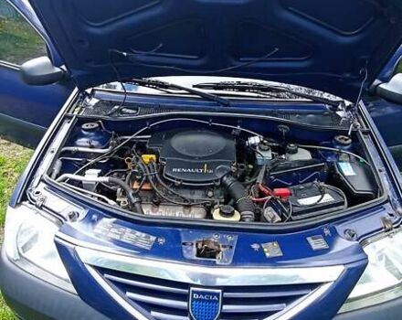 Синій Дачія Logan, об'ємом двигуна 1.6 л та пробігом 156 тис. км за 6200 $, фото 16 на Automoto.ua